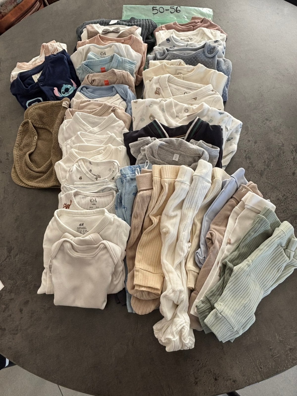 Vêtements pour bébés pour garçons, taille 50-56, Enlèvement, Comme neuf, Taille 50