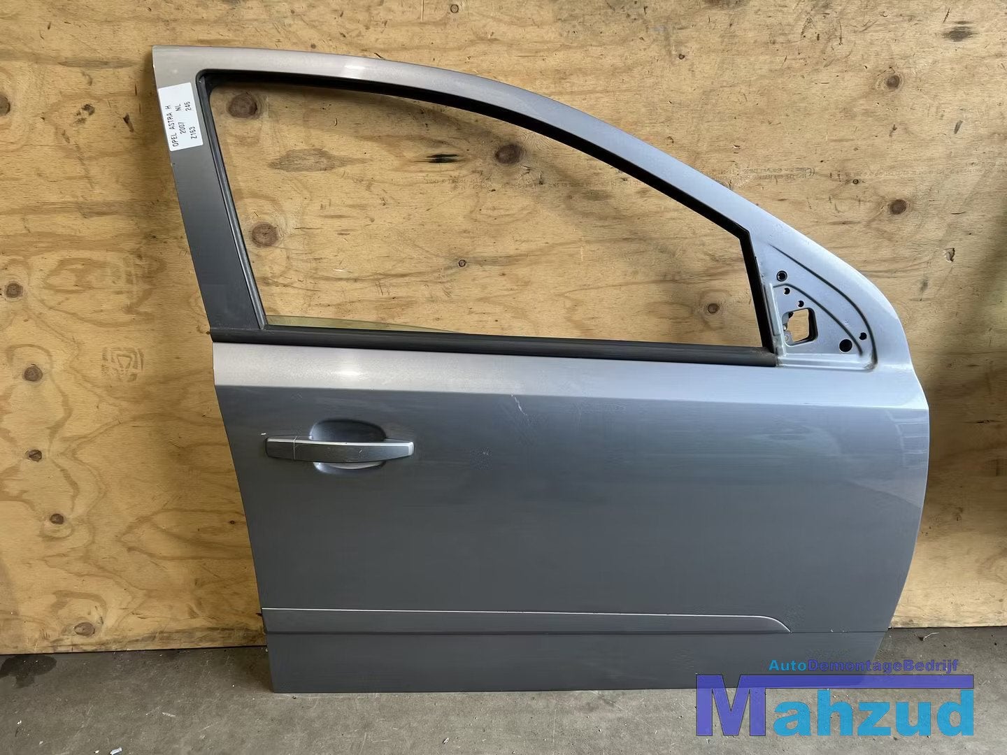 OPEL ASTRA H Rechts voor deur portier grijs Z163 2004-2014, Opel Automobile GmbH, Porte, Avant, Opel