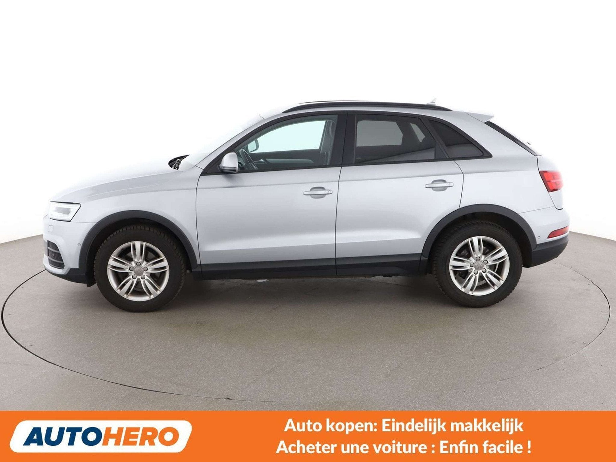 Audi Q3 1.4 TFSI ACT (année de construction 2016), 1395 cm³, Argent ou Gris, Achat, 110 kW
