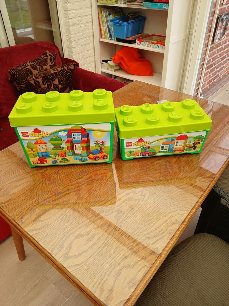 Grootte legoblokken, Ophalen