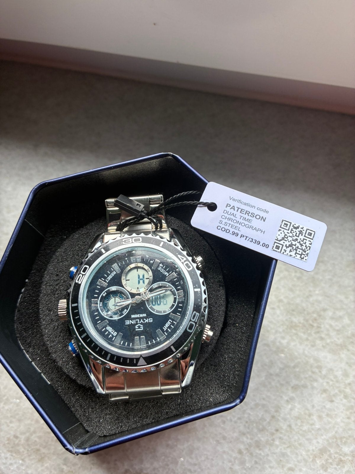 Paterson Horloge Nieuw in Doos – Nooit Gedragen, Bijoux, Sacs & Beauté, Montres | Anciennes | Antiquités, Enlèvement