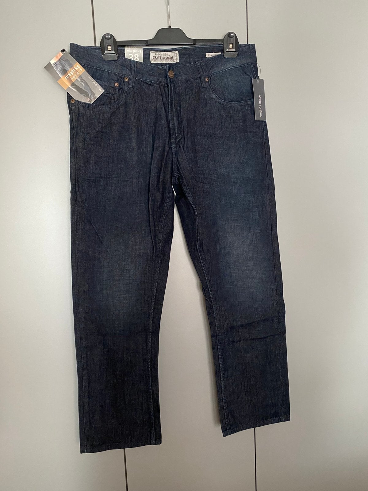 Jeans Angelo Litrico flambant neuf, taille 38/30, Enlèvement, Neuf, Bleu