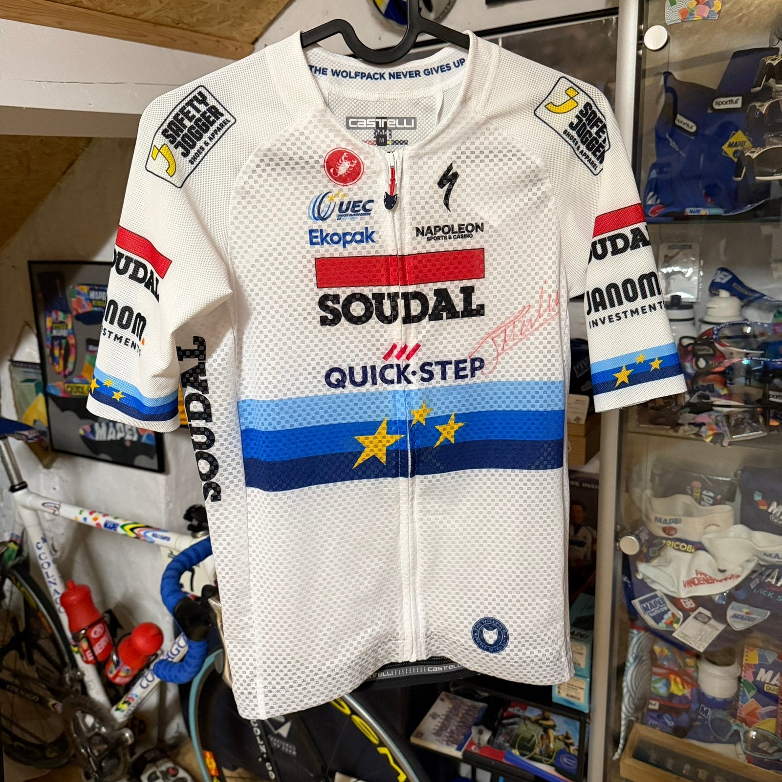 Soudal Quickstep - Tim Merlier, Fietsen en Brommers, Fietsaccessoires | Fietskleding, M, Ophalen of Verzenden