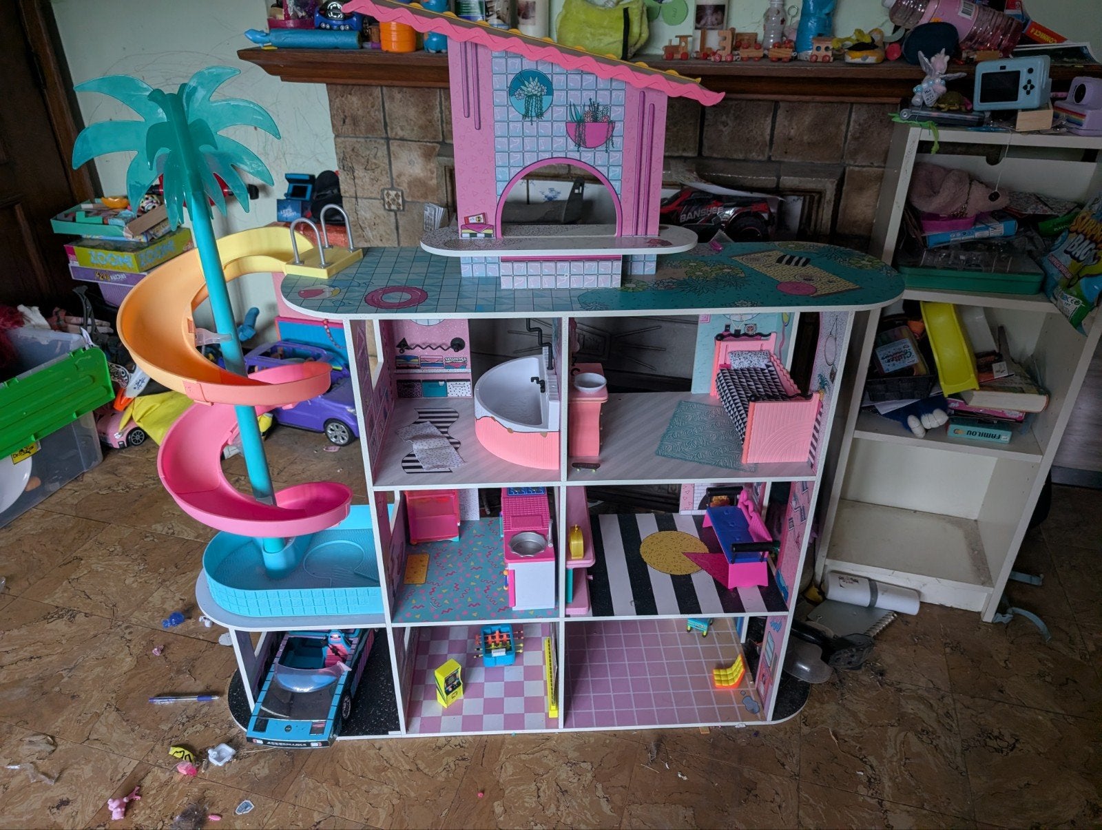 lol huis, Ophalen, Poppenhuis