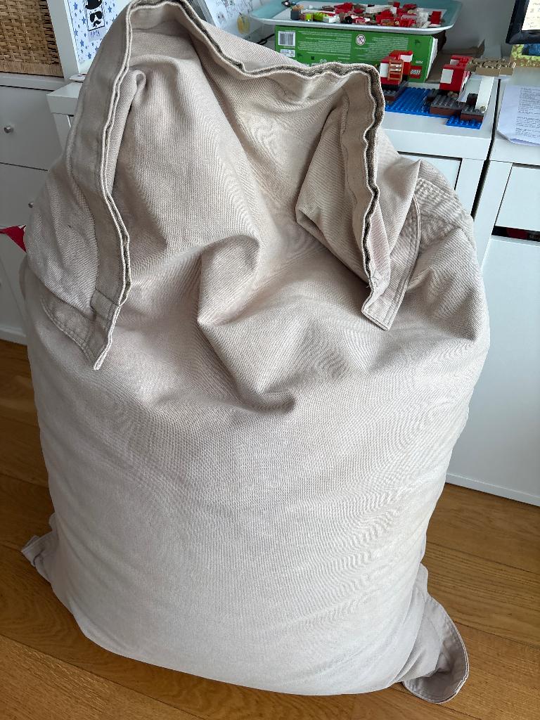 FatBoy Pouf intérieur ou extérieur, Ophalen, Gebruikt, Grijs, Zitzak