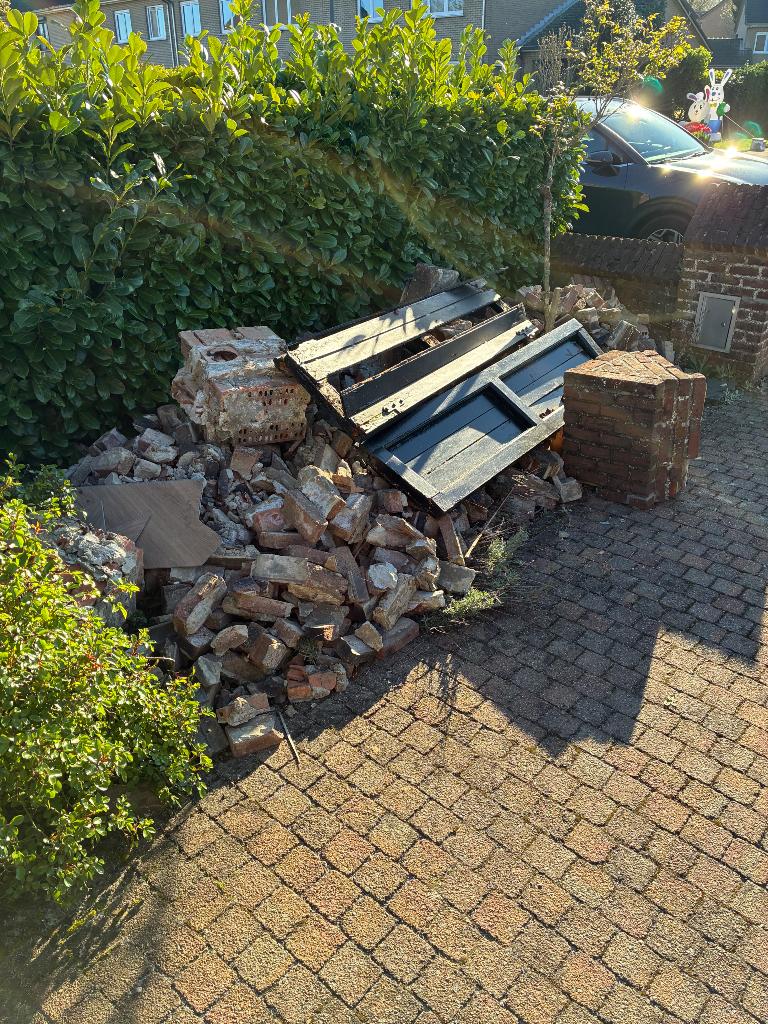 Steenpuin gratis, Ophalen