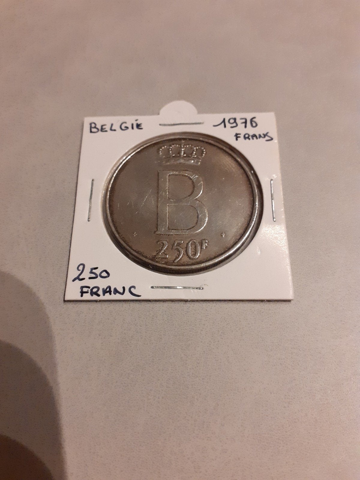 250 Frank, Postzegels en Munten, Ophalen, Zilver
