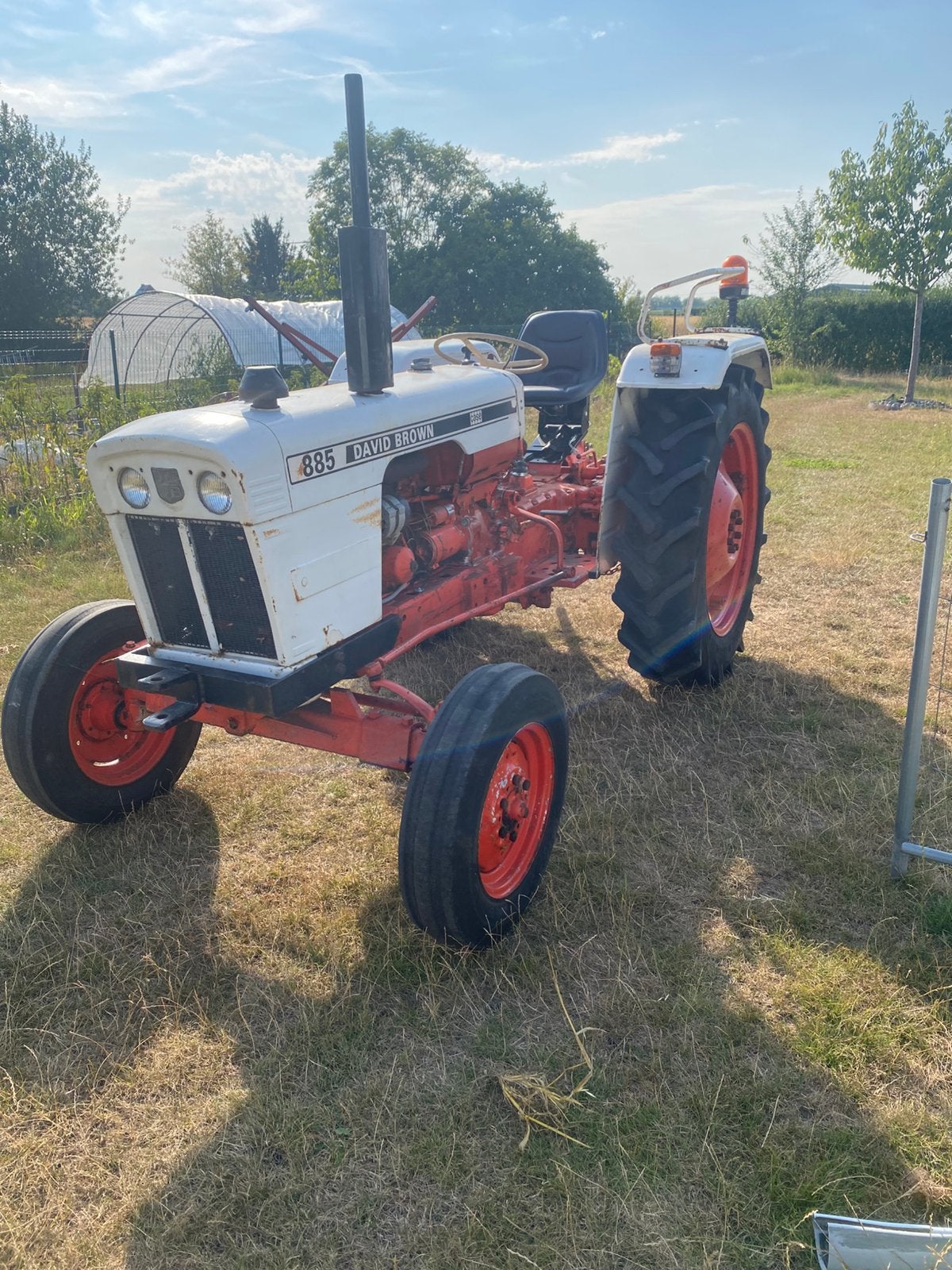 david brown 885, Ophalen