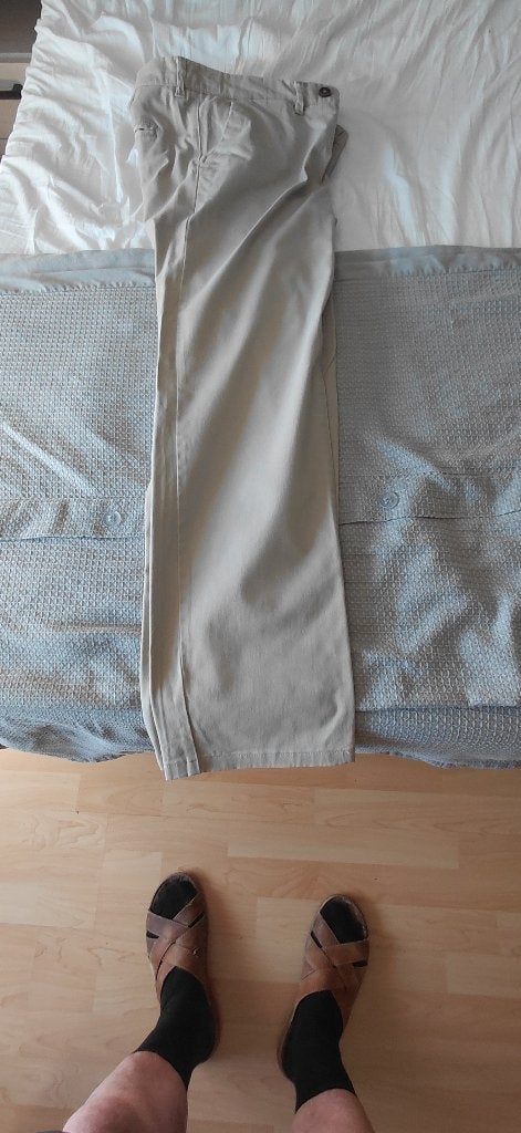 2 Broeken van sandfield maat 36, Kleding | Heren, Beige, Zo goed als nieuw, Maat 46 (S) of kleiner, Sandfield