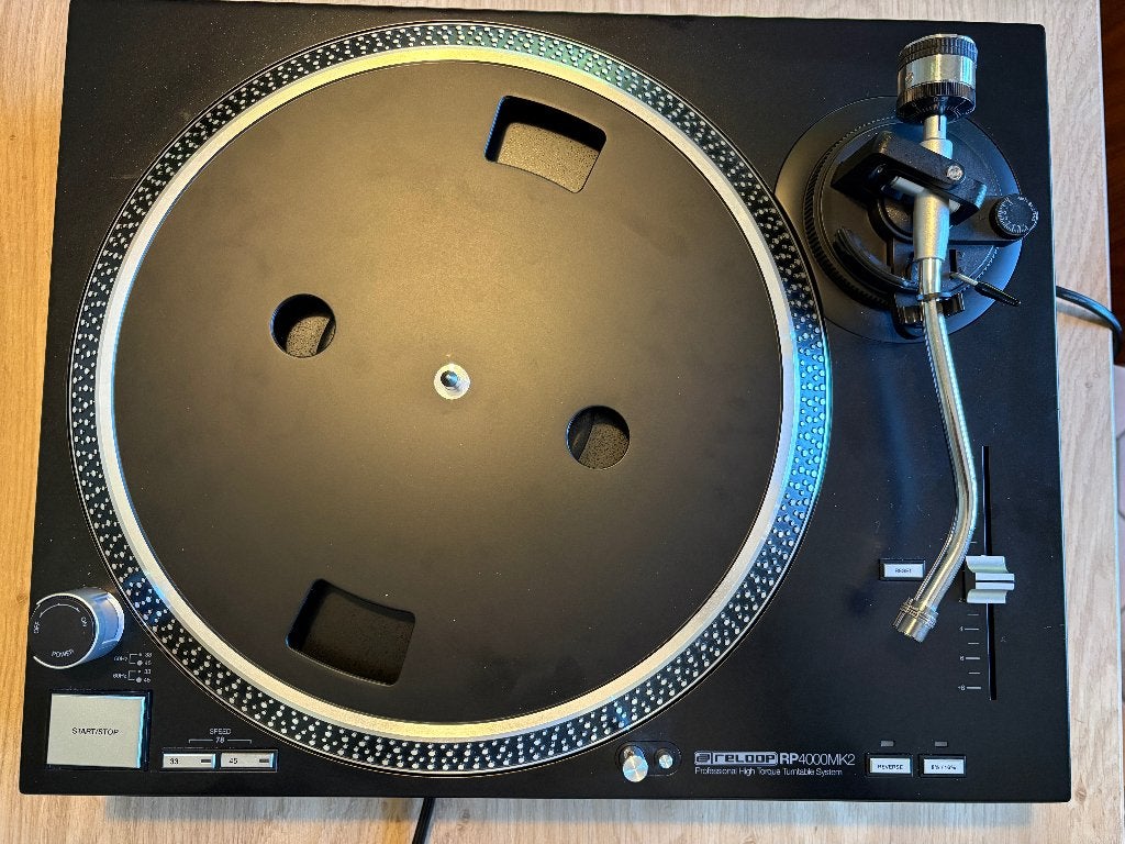 Platine vinyl entrainement directe Reloop RP 4000 MK2, Muziek en Instrumenten, Ophalen, Zo goed als nieuw, Draaitafel, Reloop