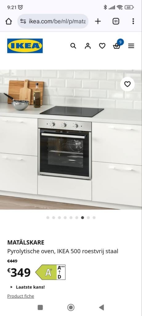 Oven maar een keer gebruikt, Elektronische apparatuur, Fornuizen, Ophalen