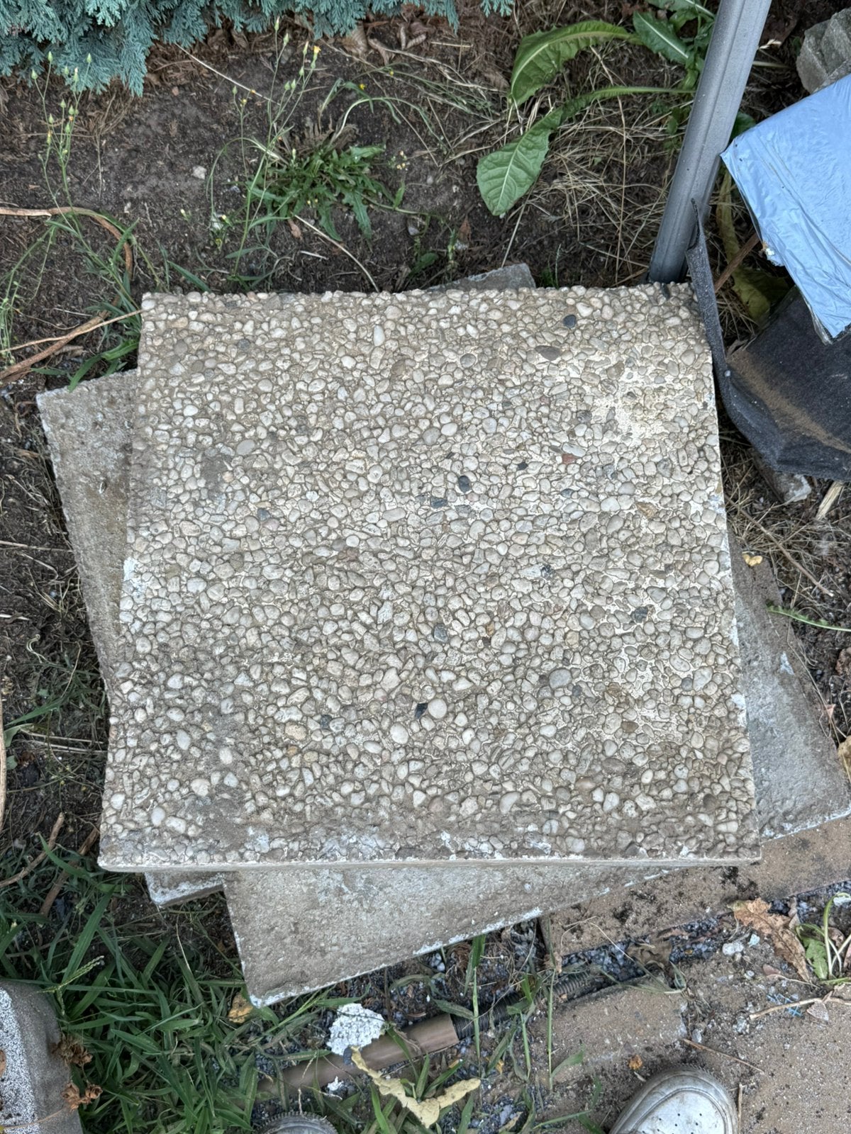 Silextegels 42 st en enkele half gebroken bij uithalen., Doe-het-zelf en Bouw, Tegels, Ophalen, Gebruikt, Vloertegels