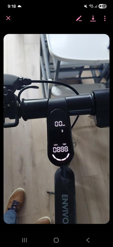 Elektrische step rijd 25km, Ophalen