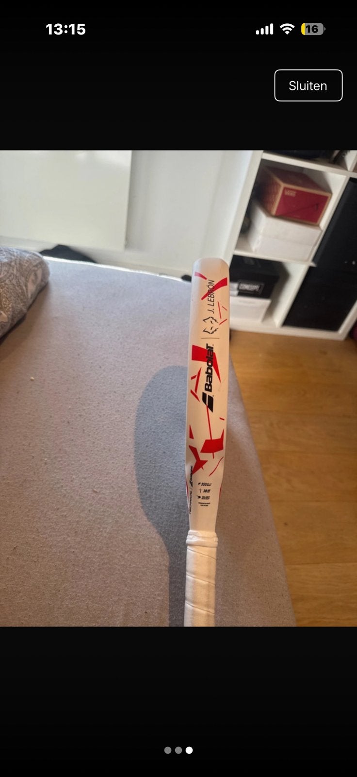 Padel raket, Ophalen of Verzenden, Zo goed als nieuw