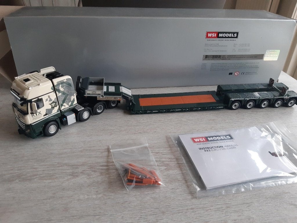 wsi KTX transport Mercedes, Ophalen of Verzenden, Zo goed als nieuw, Bus of Vrachtwagen, Wsi