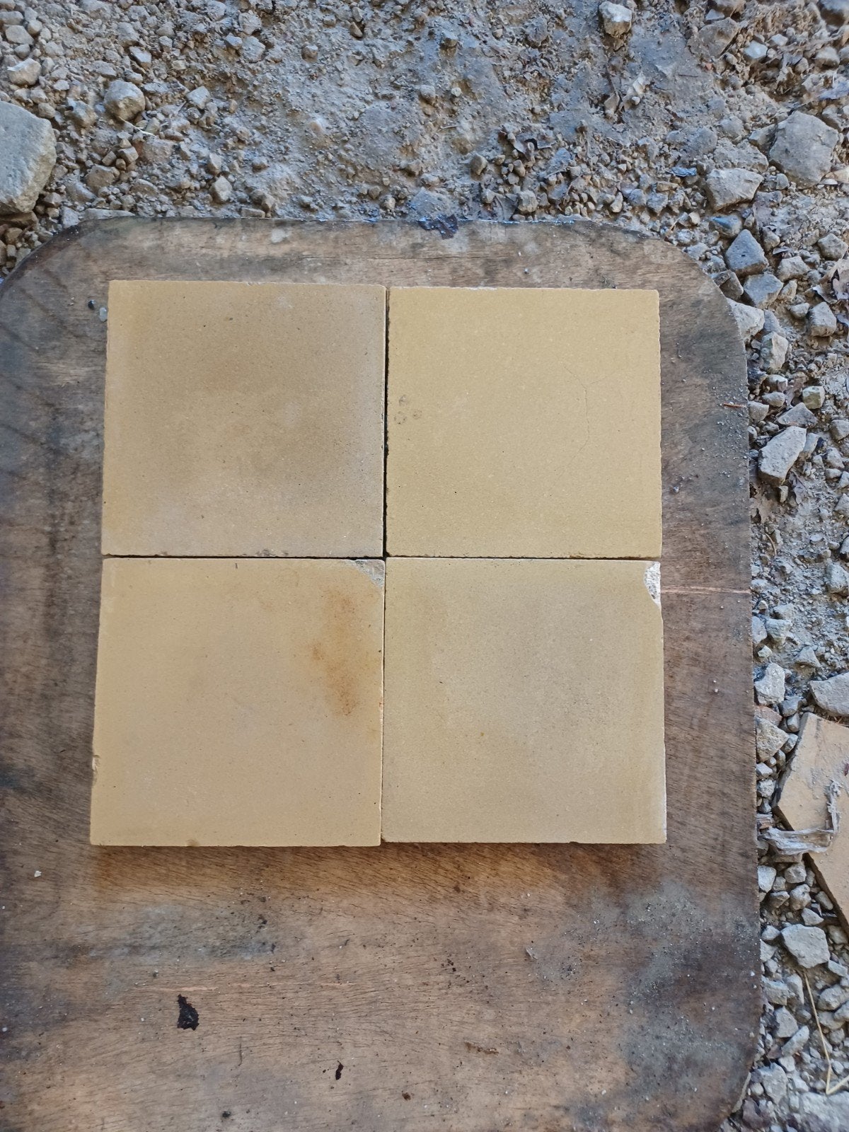 antieke ceramische vloertegels, Doe-het-zelf en Bouw, Ophalen, Vloertegels