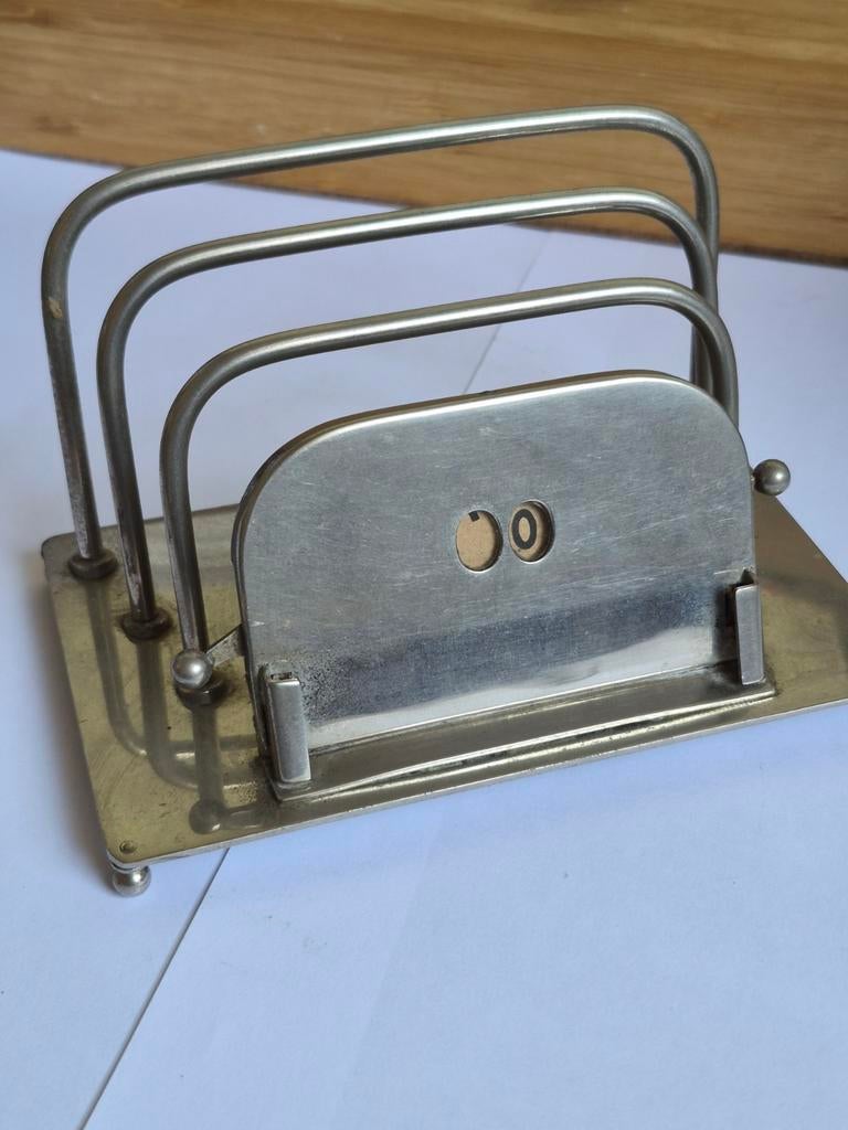 Ancien calendrier perpétuel dateur de bureau Art Déco, Enlèvement ou Envoi