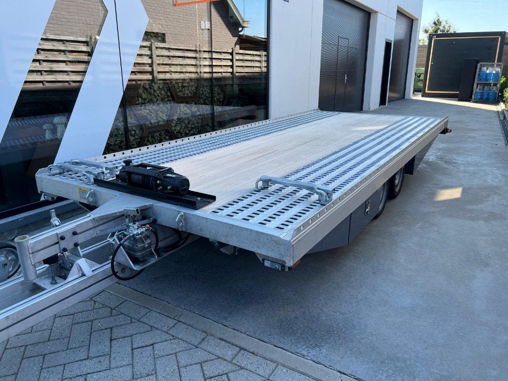 Tijhof TA-35-ANN Sport Autotransporter, Auto diversen, Aanhangers en Bagagewagens, Ophalen, Gebruikt