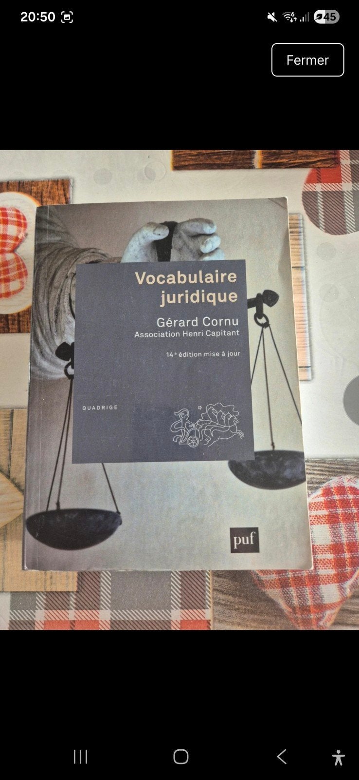 Vocabulaire juridique, Livres