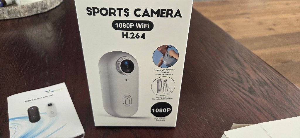 Sport camera, Audio, Tv en Foto, Overige Audio, Tv en Foto, Ophalen, Zo goed als nieuw