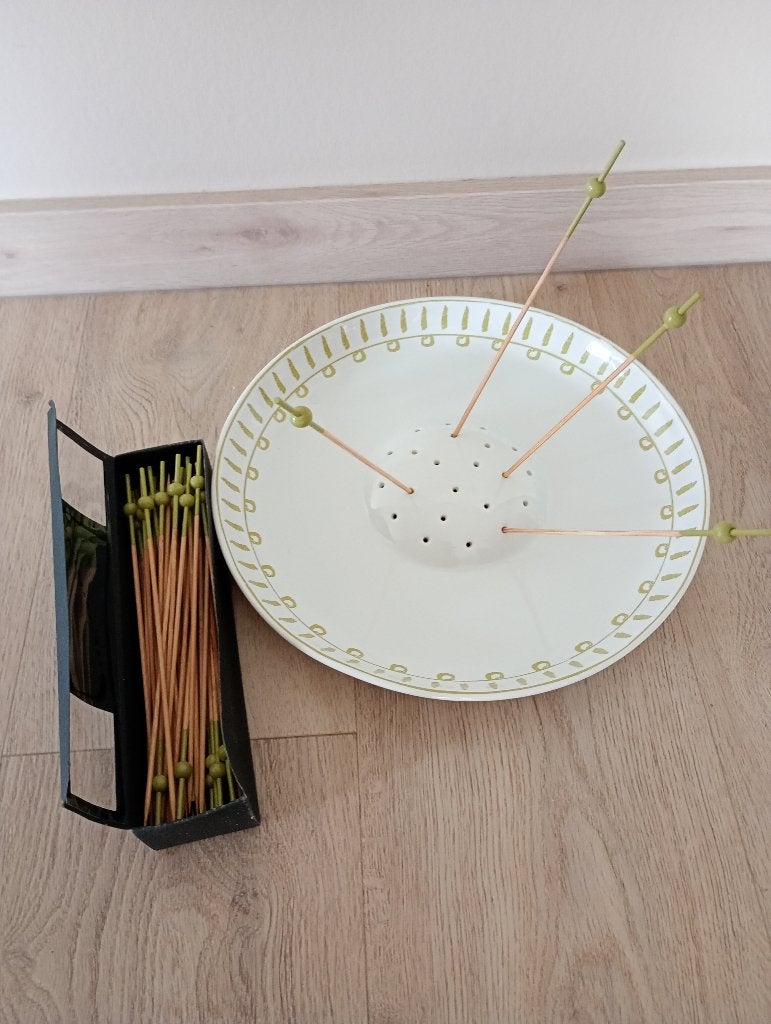 Oil and vinegar serveerbord, Huis en Inrichting, Ophalen, Nieuw, Porselein