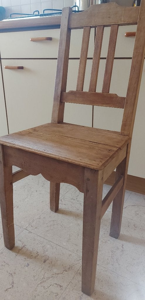 8 chaises en chêne clair, Maison & Meubles, Autres couleurs, Comme neuf, Enlèvement, Cinq, Six Chaises ou plus