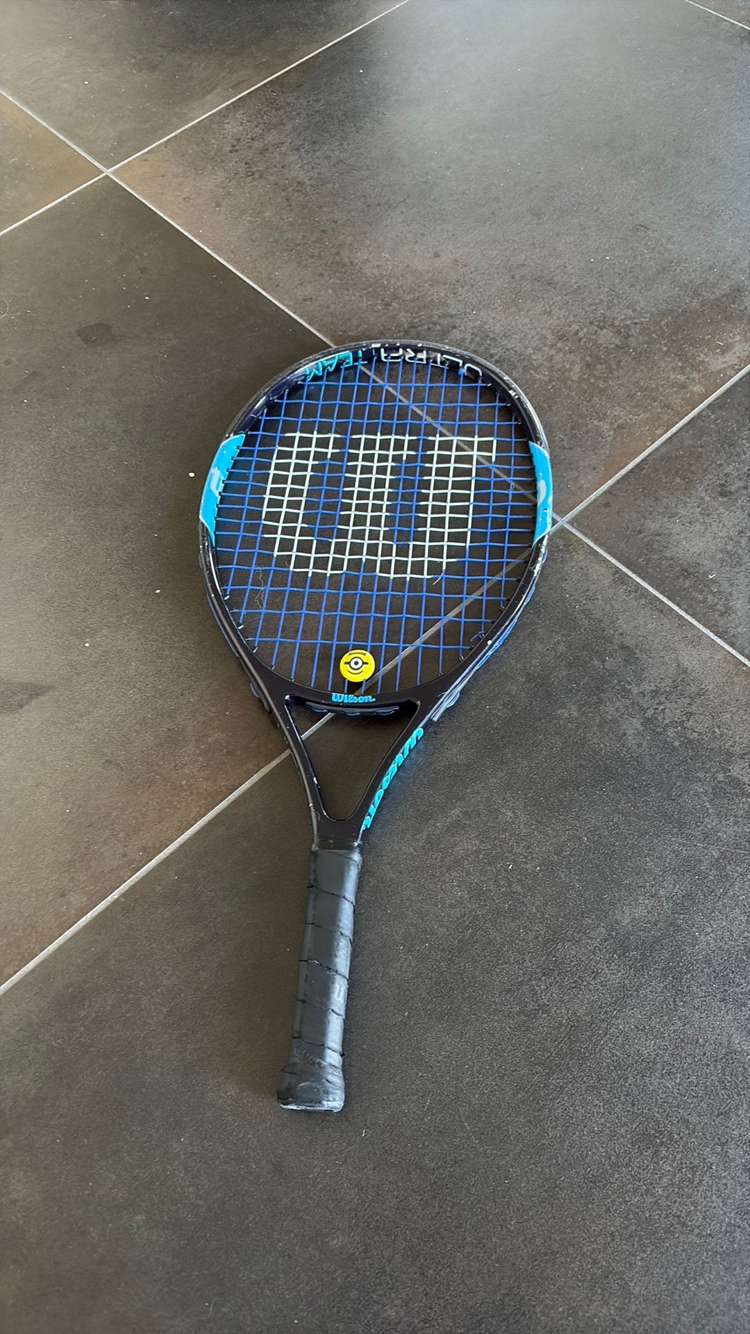 Kinder tennis raket, Ophalen, Gebruikt