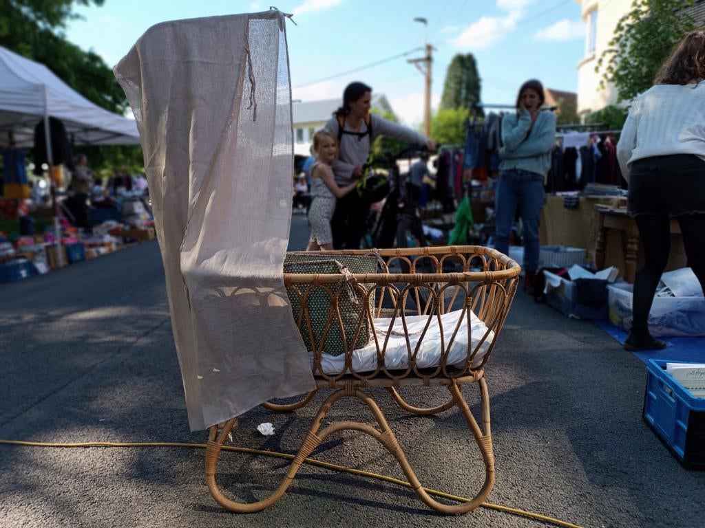 Berceau + matelas + tour de berceau + voile, Enfants & Bébés, Berceau
