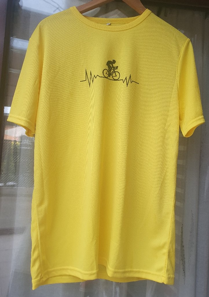 Gele t-shirt van Tour de France maat L, Sports & Fitness, Cyclisme, Enlèvement ou Envoi, Neuf, Vêtements
