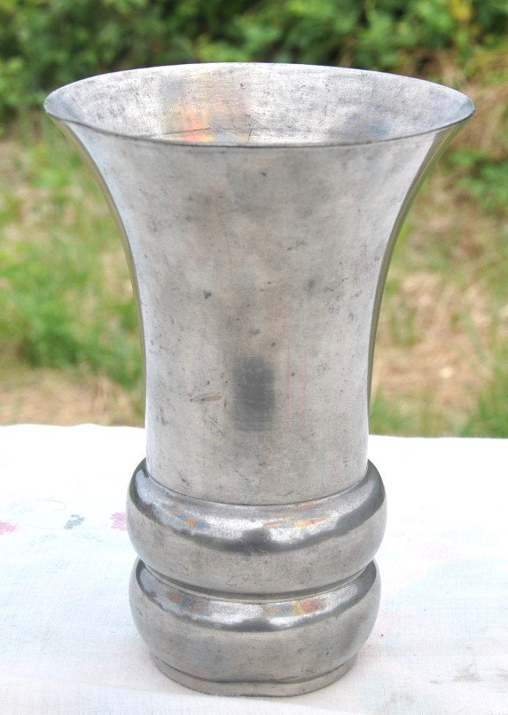 vase en etain tiel ck holland, Antiquités & Art, Antiquités | Étain, Enlèvement ou Envoi