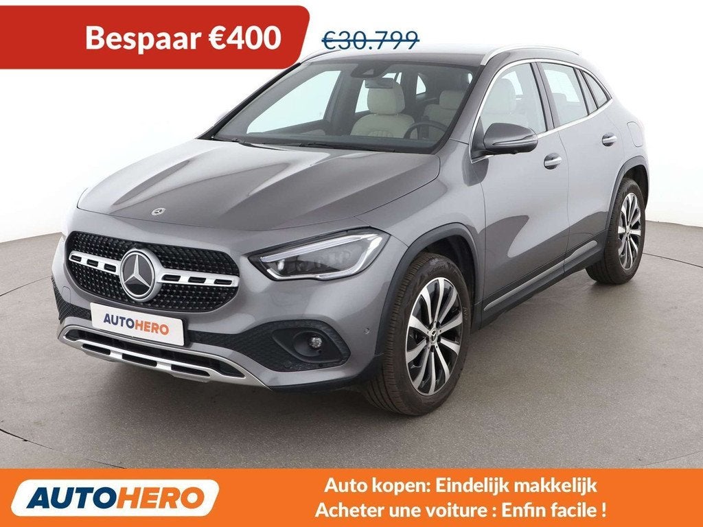 Mercedes-Benz GLA 200 GLA 200 Progressive (automatique), Autos, Mercedes-Benz, Cuir, Achat, Euro 6, Noir