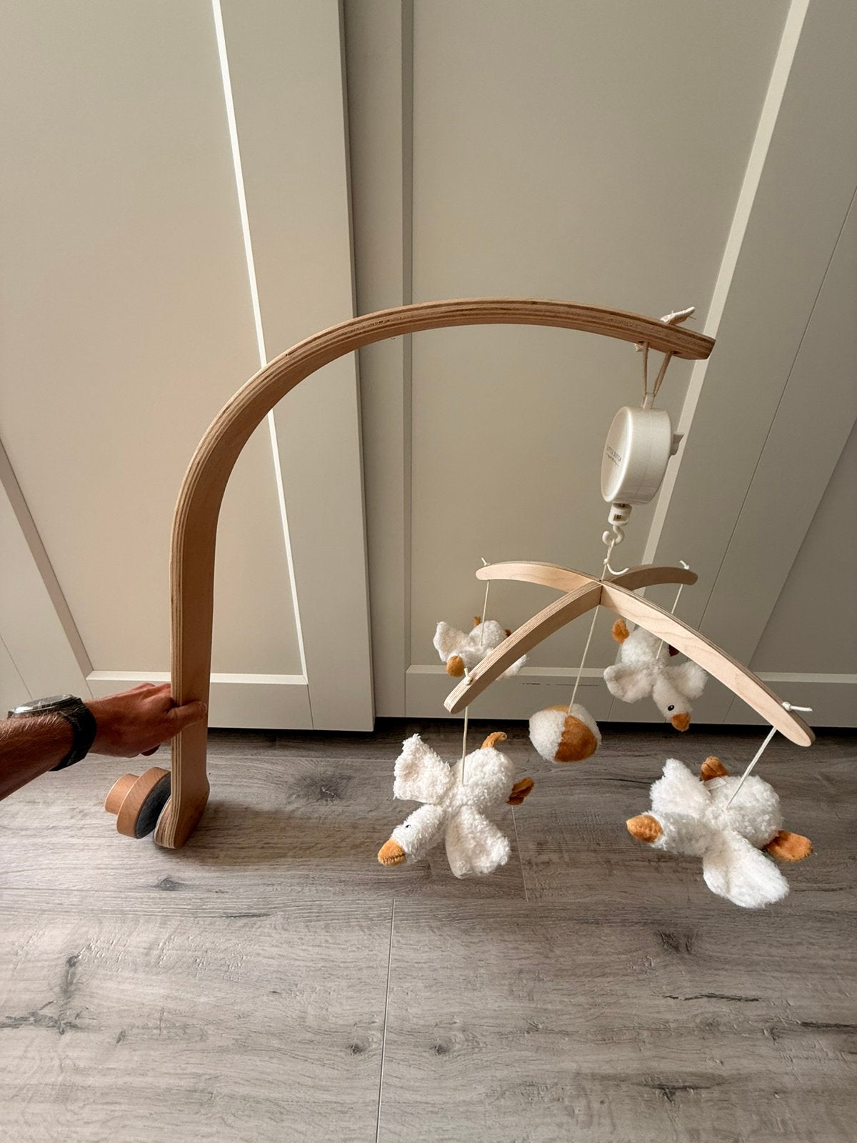 Houten muziekmobiel Little Dutch, Ophalen, Zo goed als nieuw