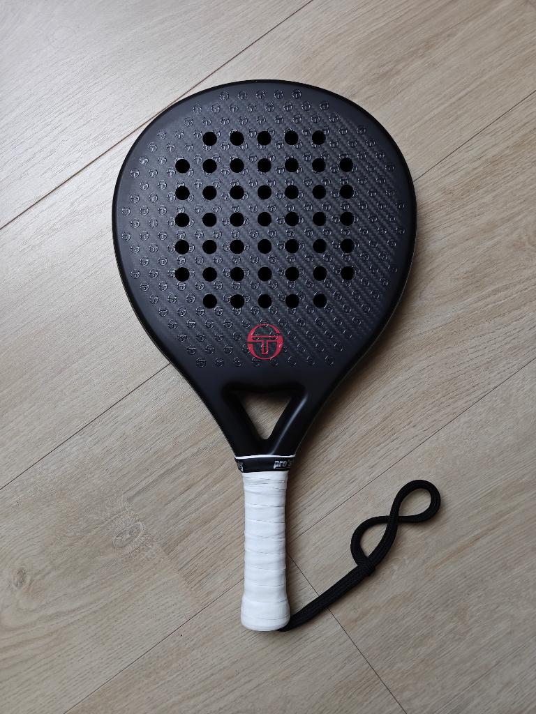 Padel racket Sergio Tacchini Pro line, Sport en Fitness, Padel, Ophalen of Verzenden, Zo goed als nieuw, Padelracket