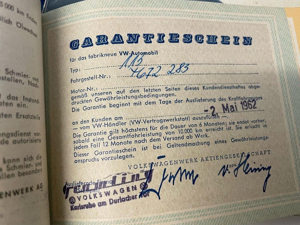 Volkswagen kever van 1962, foto 8