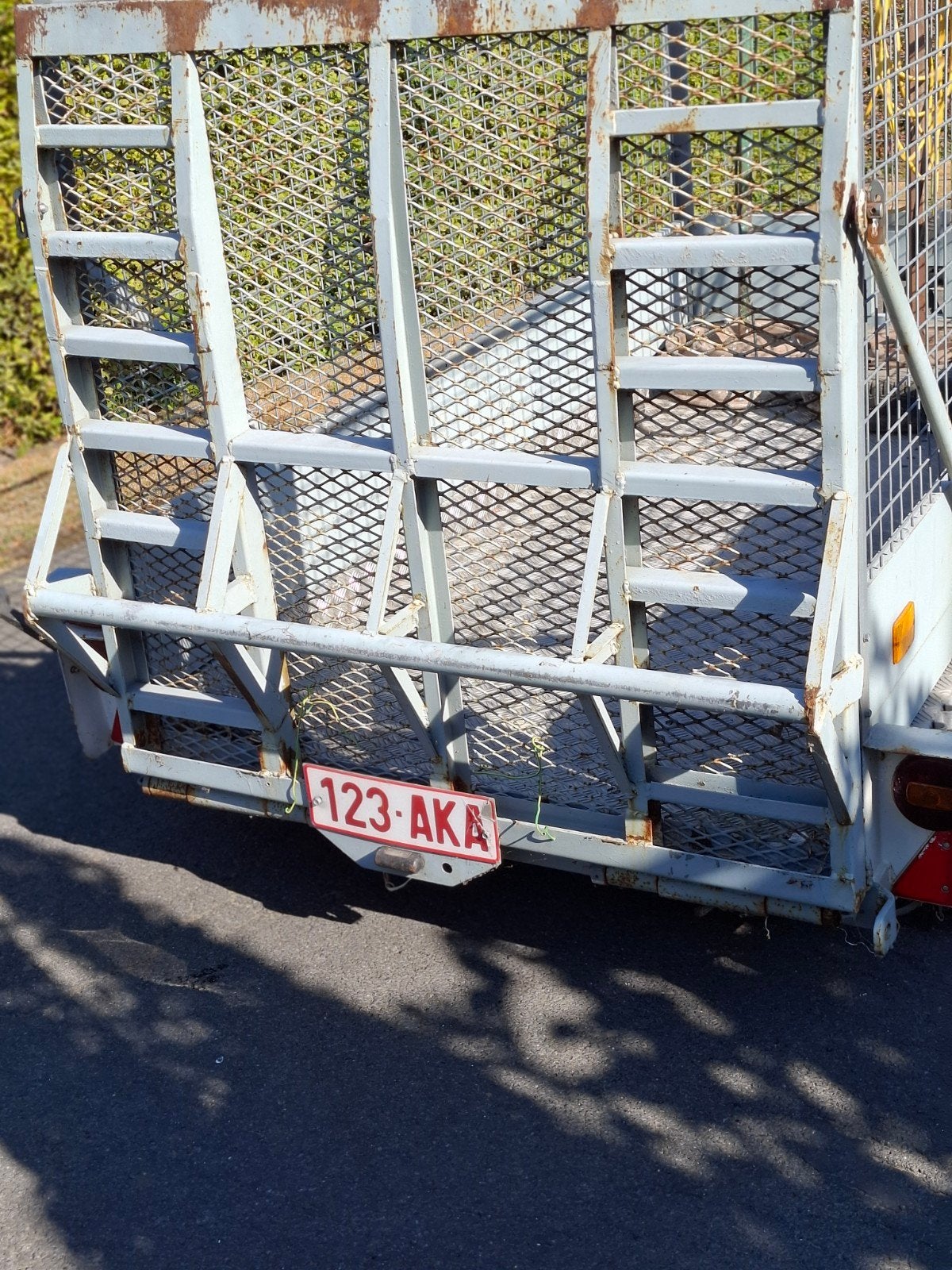 aanhangwagen tractor, Ophalen
