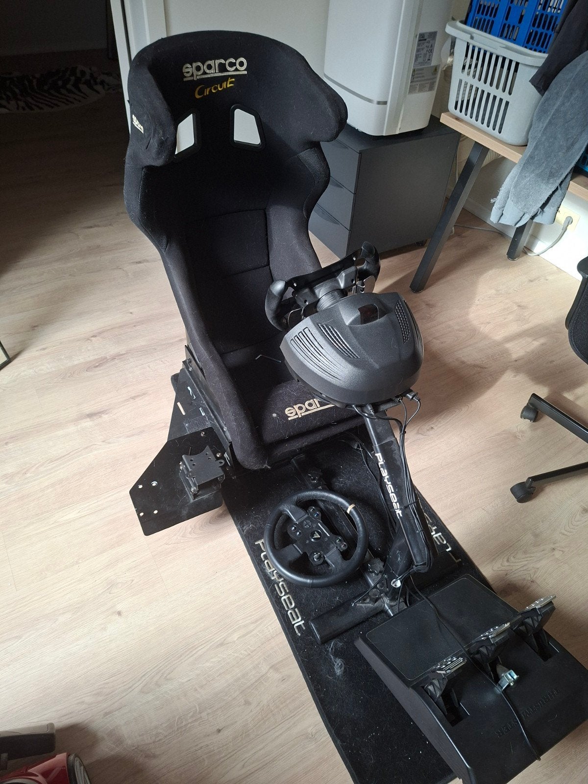Playseat Evolution met Thrustmaster TX, Ophalen, Racestoel, Gebruikt, Xbox
