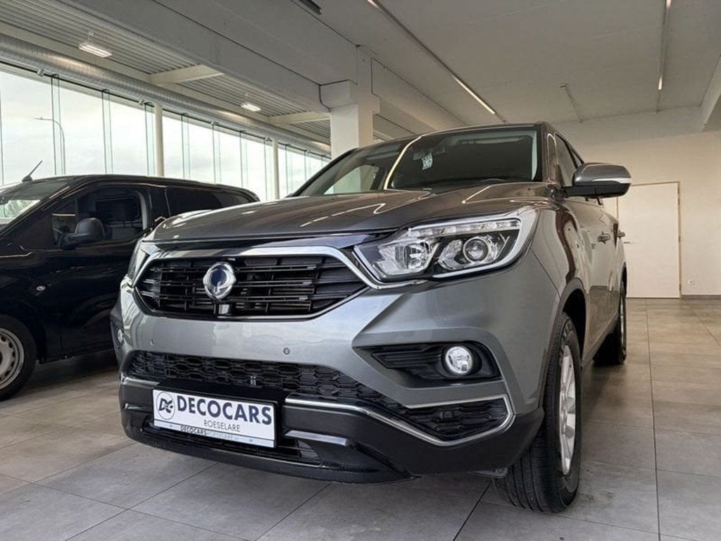 SsangYong REXTON Lichte Vracht / Trekhaak / Camera / Carpla, Autos, Achat, 2 places, Boîte manuelle, Noir