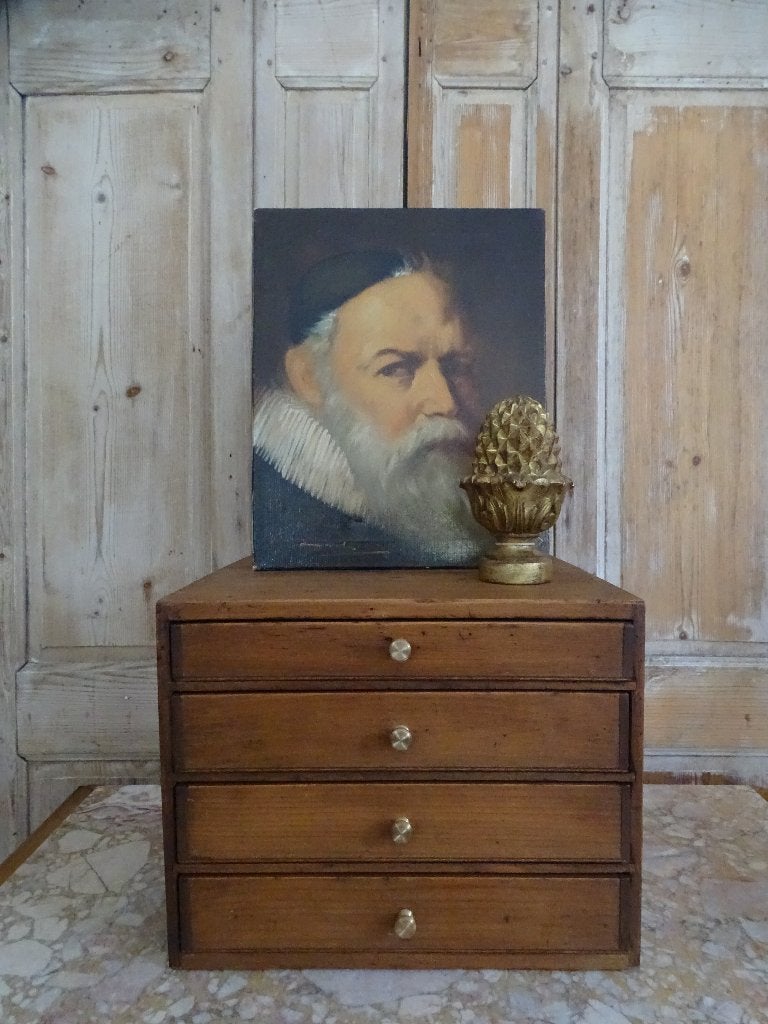 Oud ladenkastje, Antiek en Kunst, Ophalen of Verzenden