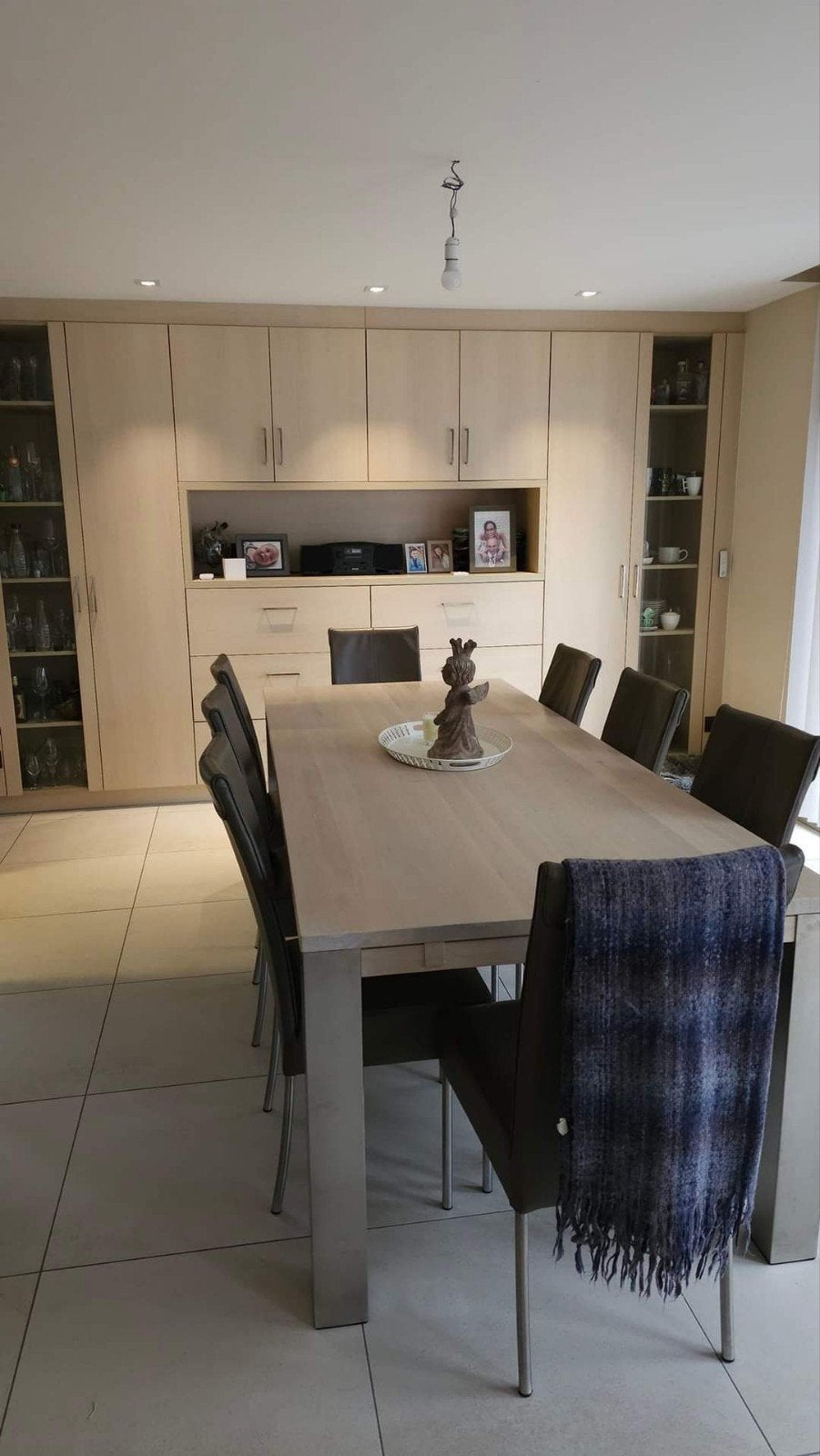 Eiken tafel 2m40 x 1m, Ophalen, 100 tot 150 cm, Eikenhout, 200 cm of meer