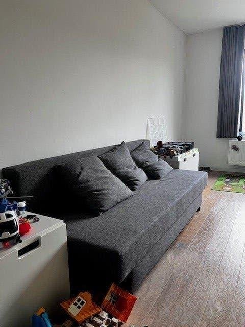 3-zitsslaapbank, Ophalen, 100 tot 125 cm, Driepersoons, Zo goed als nieuw