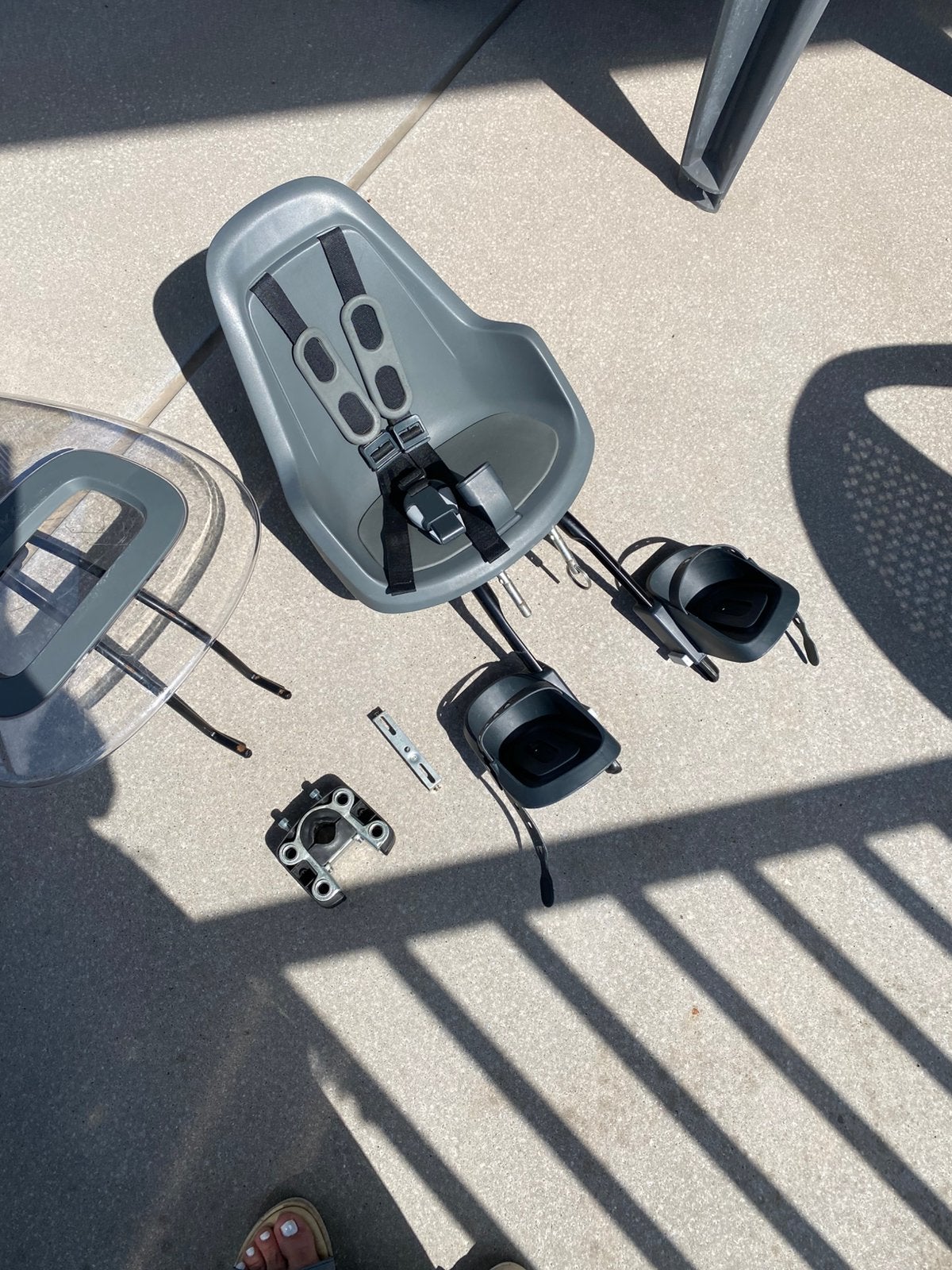 Siège avant Bobike One mini avec pare-brise, Enlèvement, Utilisé