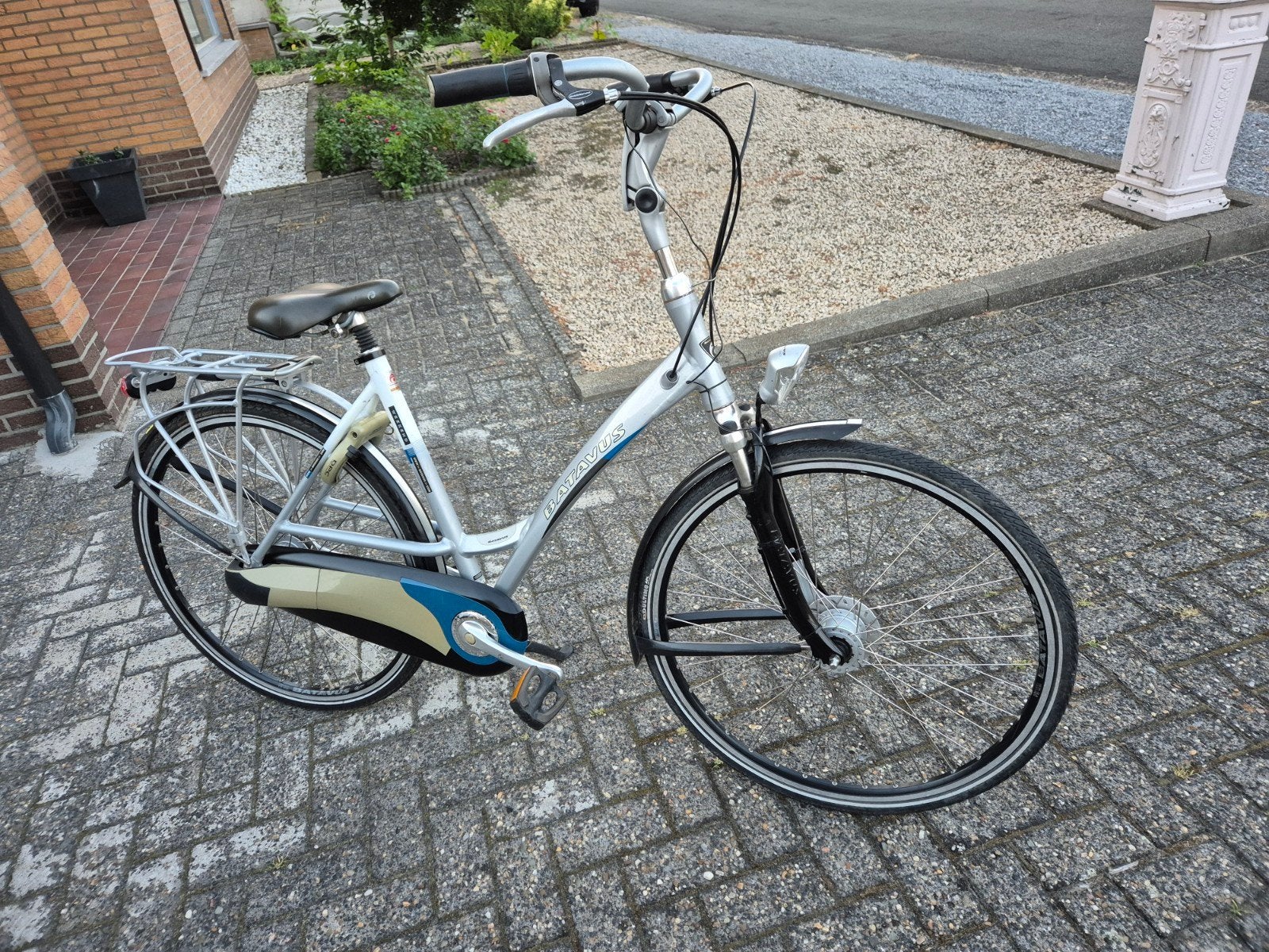 Batavus Damesfiets 8 versnellingen, Vélos & Vélomoteurs, Vélos | Femmes | Vélos pour femme, Vitesses, Batavus, 53 à 56 cm, Comme neuf
