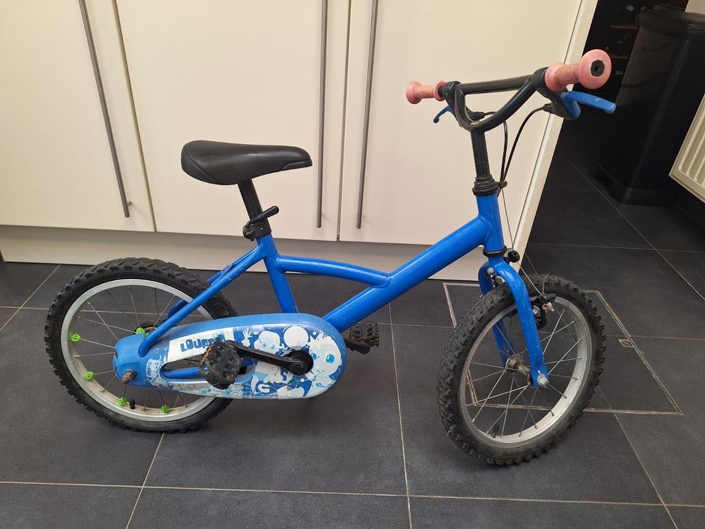 Fiets 16", Ophalen, Gebruikt, Velgrem, 16 tot 20 inch
