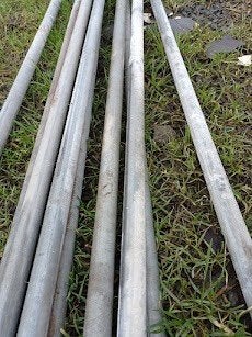 metalen buizen, Doe-het-zelf en Bouw, Ophalen, Zo goed als nieuw, IJzer