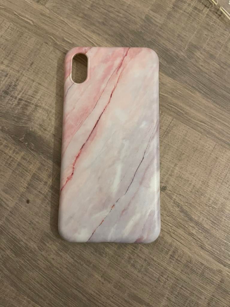Marmer hoesje iphone x/xs, Ophalen, Zo goed als nieuw, IPhone X