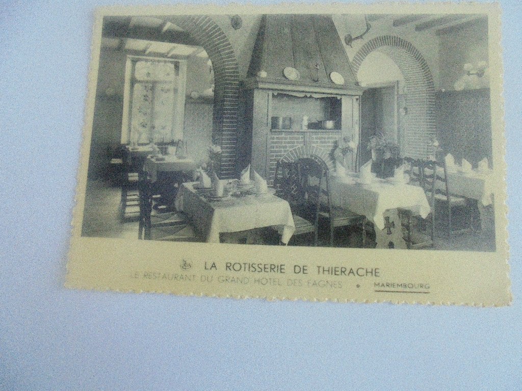 mariembourg-le grand hotel des fagnes-la rptisserie, Enlèvement ou Envoi, 1940 à 1960, Non affranchie, Namur