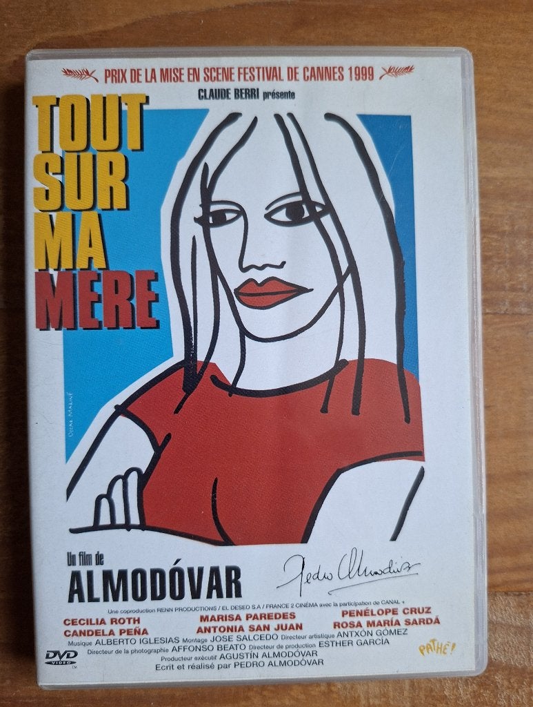 Tout sur ma mère - Pedro Almodóvar, CD & DVD, Enlèvement ou Envoi, Français, Autres genres, Utilisé