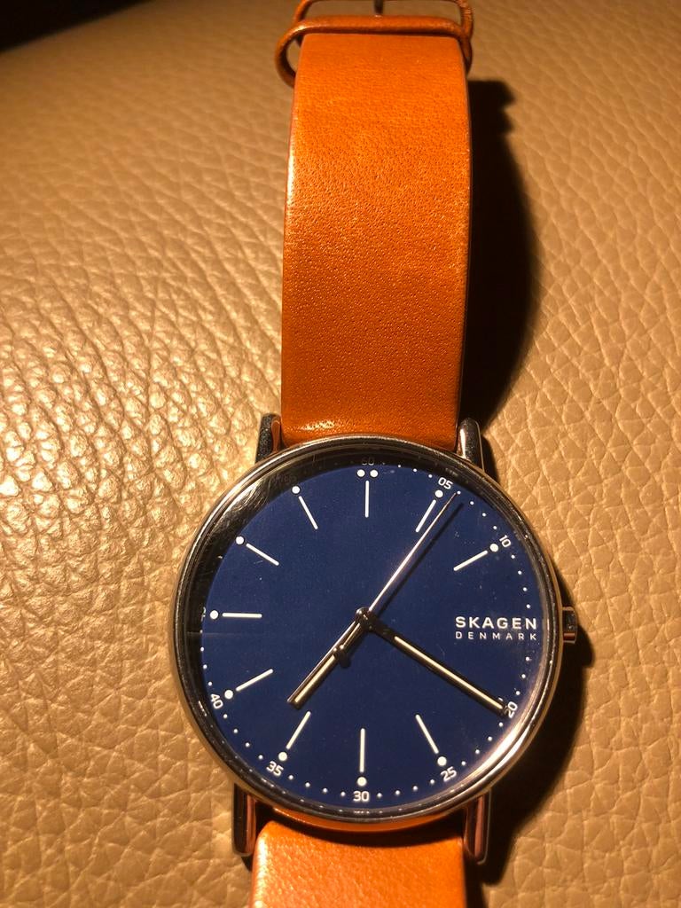 Montre Skagen Denmark, Bijoux, Sacs & Beauté, Montres | Hommes, Enlèvement ou Envoi, Utilisé, Montre-bracelet