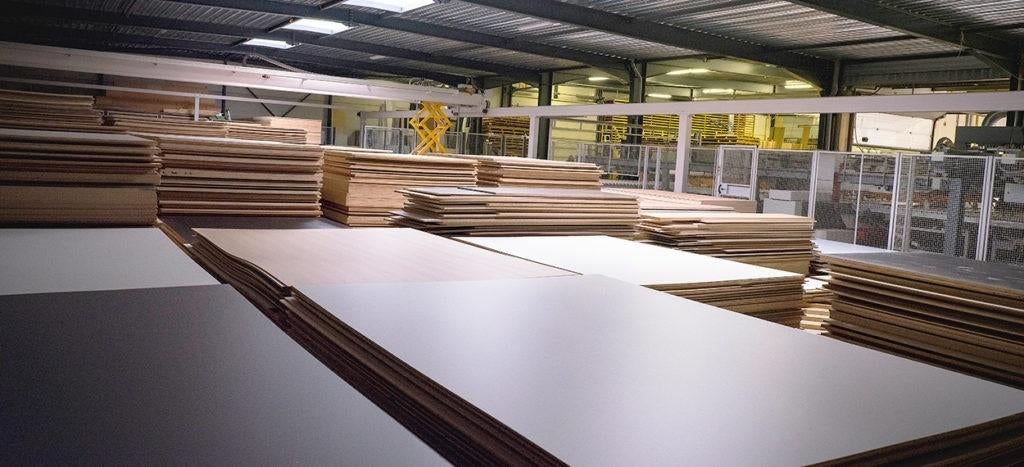 Verkoop lot platen melamine, laminaat en brute platen, Ophalen, Nieuw, Overige materialen