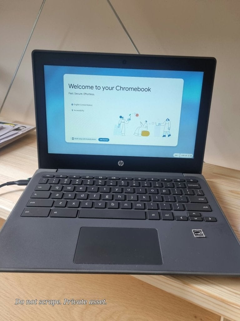 HP - Chromebook 11A G8 EE - 11.6" - 2 jaar garantie, Computers en Software, Hp, 4 GB of minder, Qwerty, Refurbished